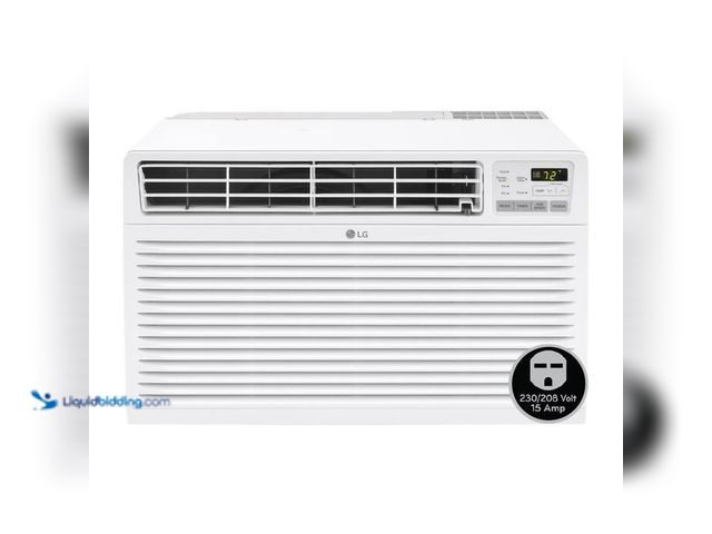 Lot 49-1532349 - LG 14,000 BTU 230-Volt Through-the-Wall Air Conditioner Cools 700 Sq. Ft. with Dehumidifier in White...