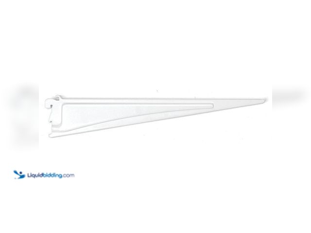 Lot 49-3515326 - ClosetMaid
ShelfTrack White Steel Adjustable Mount Track Bracket for 16 in. D Shelves (17 in. L) (8...