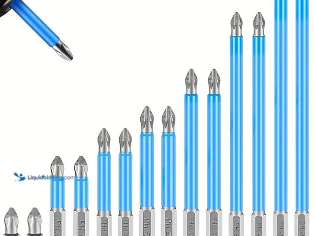 Lot 49-1820387 - New 14pcs PH2 Magnetic Screwdriver Bit Set . NEW
