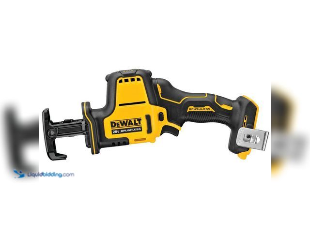 Lot 49-5408299 - DEWALT
ATOMIC 20V MAX Cordless Brushless Compact Reciprocating Saw (Tool Only). Item is Used