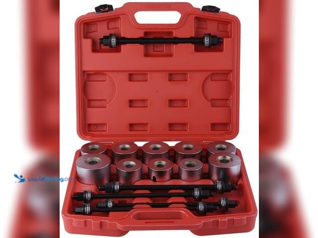 Lot 49-5453251 - WINTOOLS 27 Pcs Universal Press & Pull Sleeve Kit Bush Bearing Removal Insertion Tool Set. [Model: B...