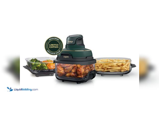 Lot 49-5487090 - NINJA
Crispi 4 Qt. Portable Glass Air Fryer (unable to test) (scuffs and scratches) Used