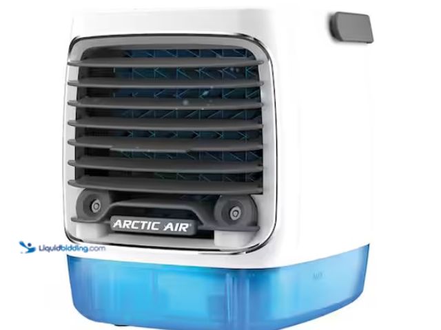 Lot 49-3470837 - ARCTIC AIR Turbo Chill Desktop Evaporative Space Cooler with LED Nightlight, Model # AATC-PD27, Unus...