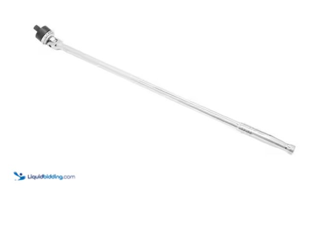 Lot 49-3471683 - 1/2 in. Drive 24 in. Ratcheting Breaker Bar, Model # H12RATBB24, Unused.  Ref#HDSR-114