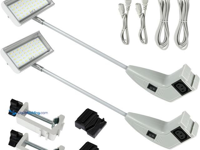 Lot 49-5408589 - Trade Show Lights LED Display and Exhibit Arm Lighting, Connectable Tradeshow Lights Included Clamps...