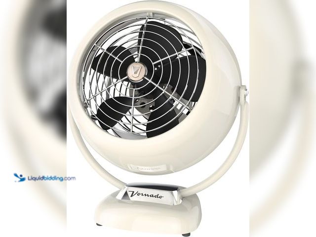 Lot 49-5552432 - Vornado VFAN™ Vintage Air Circulator Fan, 3-Speed, Metal, Desktop Table Fan for Bedroom, Office, Coo...