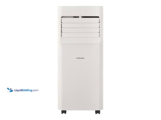 Lot 49-5445950 - Vissani 5,000 BTU 115-Volt 3-in-1 Portable Air Conditioner Unit Cools up to 150 sq. ft. with Dehumid...
