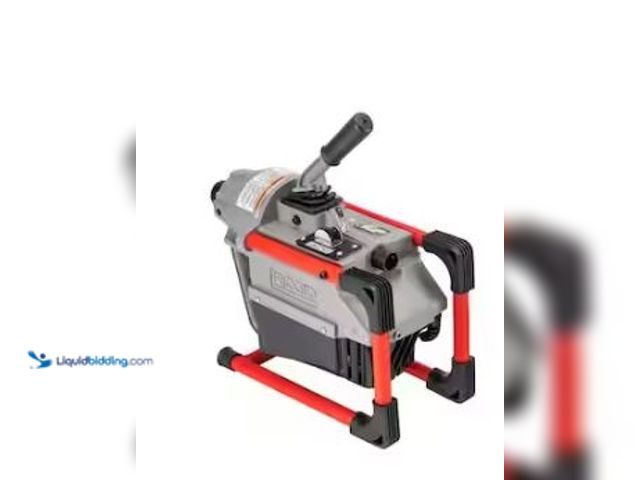 Lot 49-1624727 - RIDGID K-60SP Compact Sectional Drain Cleaning Snake Auger Sewer Machine Model # 66492, Used, No Att...