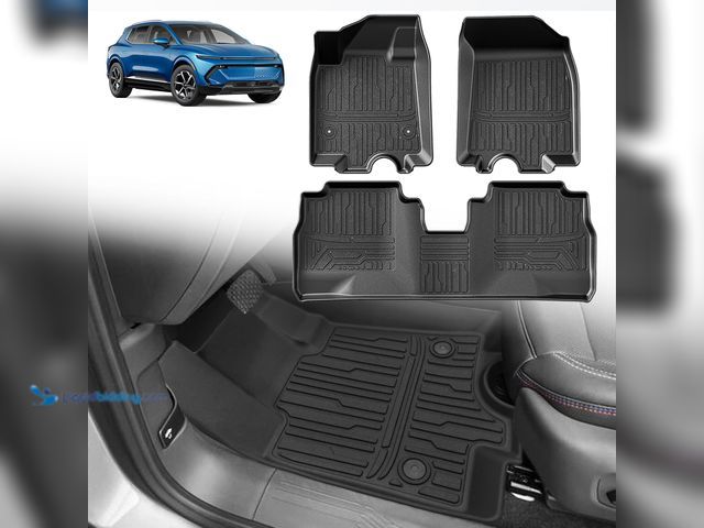 Lot 49-5554402 - BestEvMod All Weather Liner Floor Mats Compatible with Chevrolet Equinox EV 2026 2025 2024 Accessori...