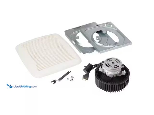 Lot 49-1627532 - Broan-NuTone QuicKit 60 CFM 3.0 Sones Bathroom Replacement Motor and Grille/Cover Model # BKR60, New...
