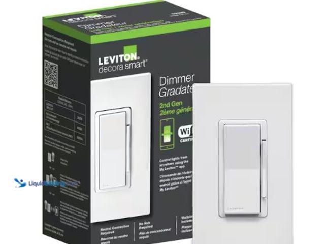 Lot 49-2004408 - Lot of (3) Leviton Decora Smart Wi-Fi Dimmer Switch in White - Works With Google, Alexa, HomeKit, an...