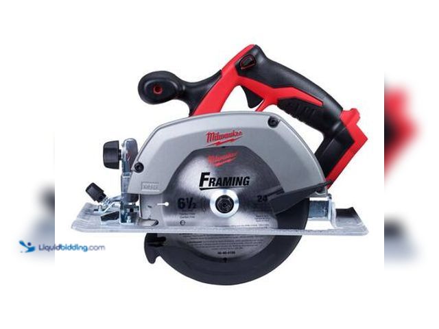 Lot 49-5559224 - Milwaukee M18 18V Lithium-Ion Cordless 6-1/2 in. Circular Saw (Tool-Only). Model # 2630-20. Unused