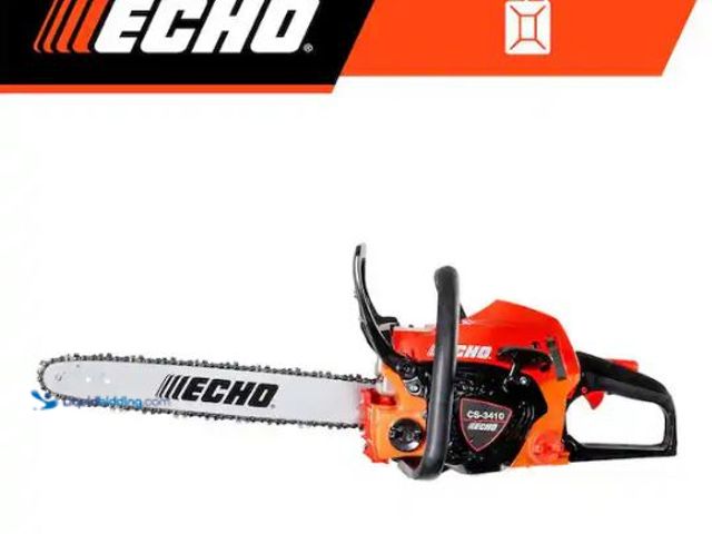 Lot 49-1549161 - ECHO 14 in. 34.4 cc Gas 2-Stroke Rear Handle Chainsaw with Automatic Chain Oiler, Model # CS-3410-14...