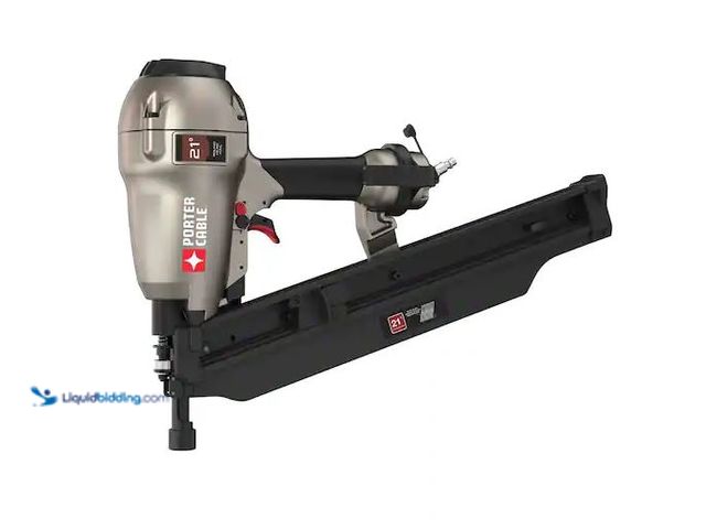 Lot 49-1568997 - Porter-Cable 21-Degree 3-1/2 in. Full Round Framing Nailer Model # FR350B, Unused  Ref#HDPA0115