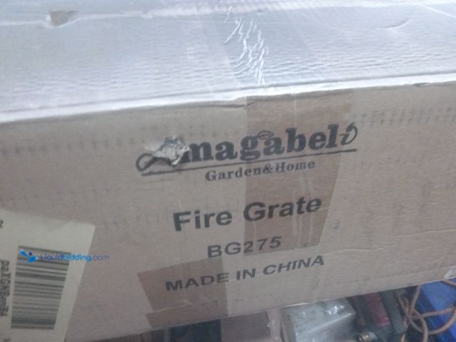 Lot 49-3462948 - Amagabeli Fireplace Log Grate Round 27 inch Heavy Duty Model #BG275, New  Ref#MTMED0624