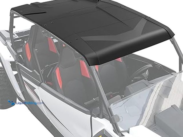Lot 49-1548174 - Sport Roof Top for Polaris RZR XP 4 1000 2024 , Dustproof Heavy Duty Poly 5-Piece Combination Roof f...