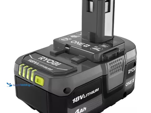 Lot 49-5552207 - RYOBI
ONE+ 18V 4.0 Ah Lithium-Ion Battery. Model # PBP005. Unused
