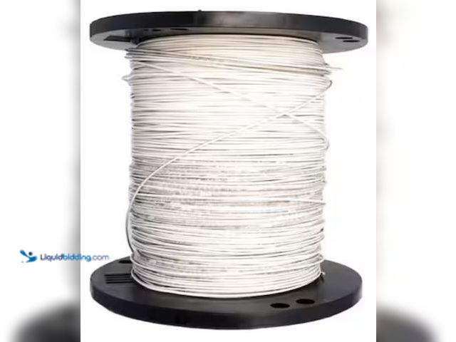 Lot 49-2001509 - Approx. (2,500) ft. of Southwire 10-Gauge White Stranded CU THHN Wire, Model # 22974006, MSRP $959.2...