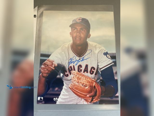 Lot 49-5341534 - FERGIE JENKINS HOF AUTOGRAPHED 8X10 CHICAGO CUBS PHOTO NO COA BUT IT WAS AUTOGRAPHED AT A CARD SHOW ...