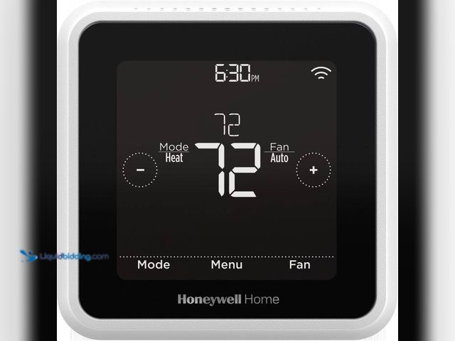 Lot 49-5447711 - T5 7-Day Smart Wi-Fi Thermostat with Geofence Technology and Auto Changeover, Energy Star Certified....