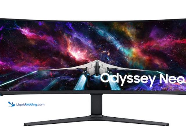 Lot 49-3534256 - 57 Inch Odyssey Neo G9
Dual 4K | HDR 1000 | 240Hz | Mini-LED | Gaming Monitor Item is used with scu...