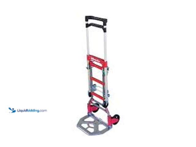 Lot 49-5485751 - Milwaukee 150 lbs. Vertical Capacity and 300 lbs. Horizontal Capacity Convertible Truck. Model # DC7...