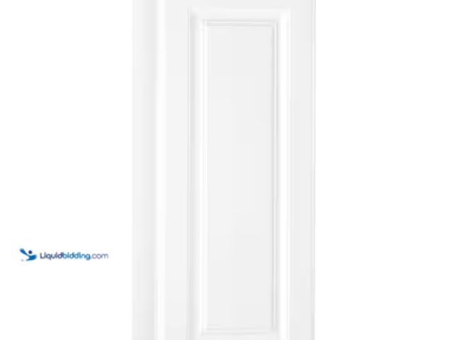 Lot 49-3433448 - Hampton Bay Hampton 12 in. W x 12 in. D x 30 in. H Assembled Wall Cabinet in Satin White, Model # KW...