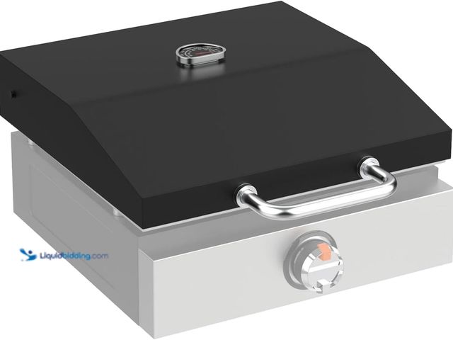 Lot 49-5408658 - Upgrade Hinged Lid for Blackstone 17 inch 1832 Adventure Ready, Griddle Lid for 1832 Grill, Griddle ...