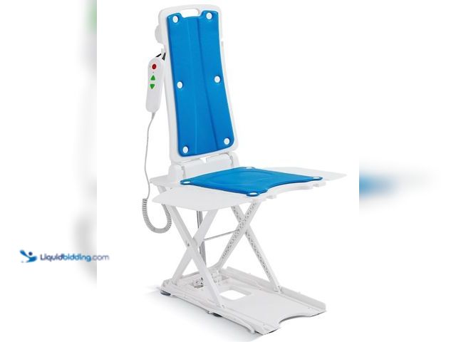 Lot 49-1516456 - MCombo Electric Floor Lift for Elderly Falls, Bath Lift Chair with Padding for Senior, Transfer Assi...