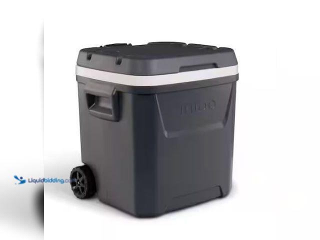 Lot 49-1549238 - IGLOO Cool 60 qt. Roller Cooler Model # 34937 Unused   Ref#ASB1024