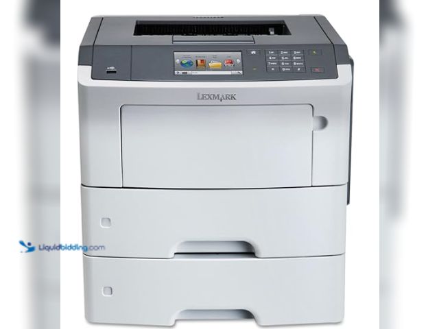 Lot 49-2024735 - Lexmark MS610DE Monochrome Laser Printer. Model #B009SM8GX4. MSRP $500. Used. Unable to test.   Ref#...