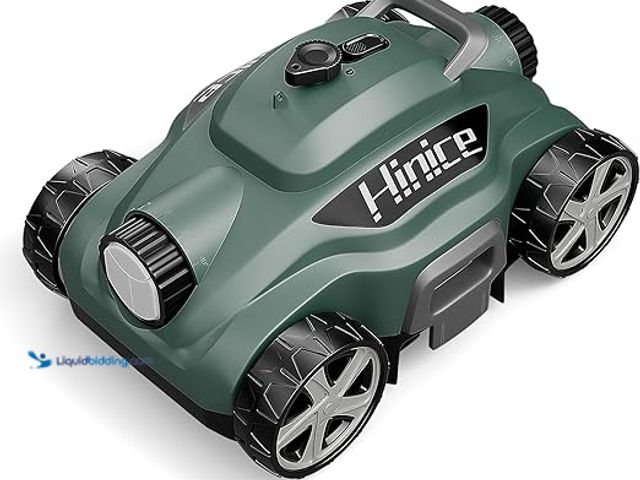 Lot 49-5428811 - Hinice Pool Cleaner-Cordless Robotic Pool Vacuum for Flat Pool In/Above Ground-Lasts up to 110 minut...