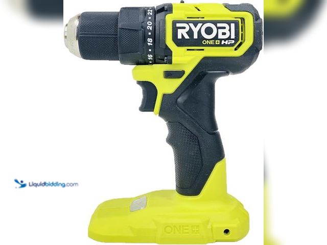 Lot 49-1548704 - Ryobi ONE+ HP 18V Cordless Compact Brushless 1/2" Drill/Driver PSBDD01 (TOOL ONLY- Battery and Charg...