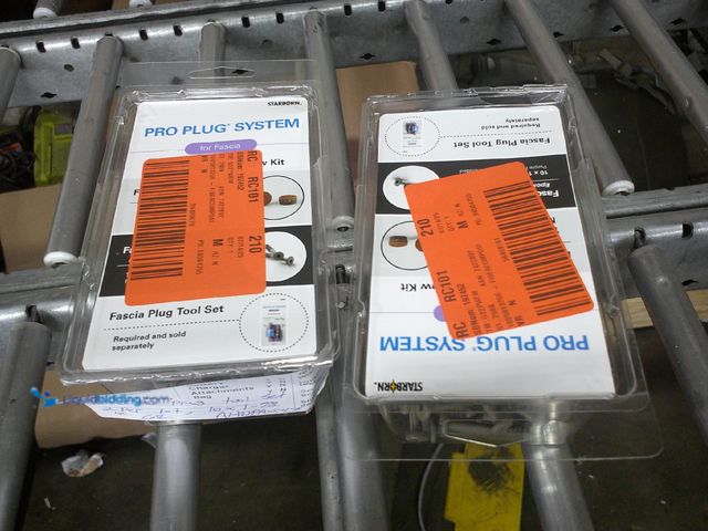 Lot 49-1517116 - (lot of 2) 10X 1-7/8, Fiberon Fascia Plug Kit by Starborn, Model# DFFPPF, New   Ref#AHD-PA0717