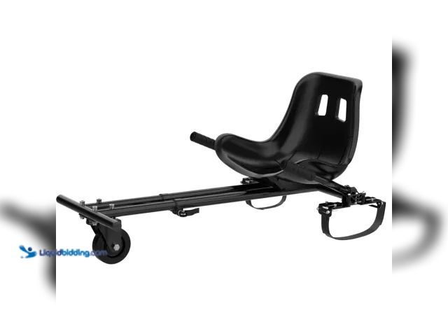 Lot 49-1622396 - Hover-1™ Kart Buggy Attachment in Black Model #HY-H1-BGY, Slightly used, Missing some bolts  Ref#CRS...