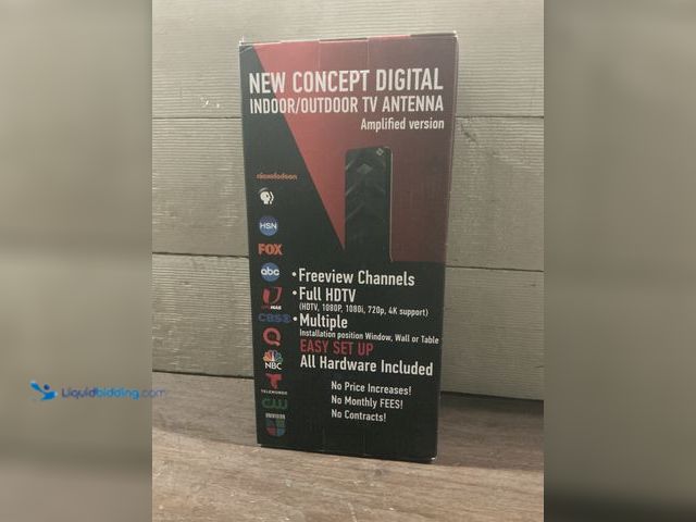 Lot 49-5484603 - UMUSTHAVE Digital Indoor/Outdoor TV Antenna (amplified version) New