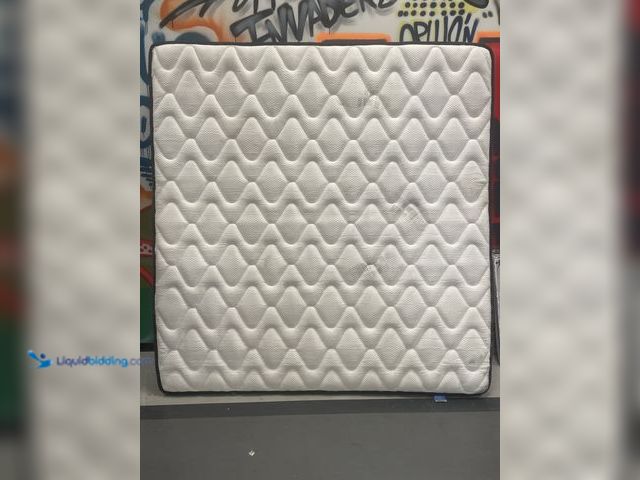 Lot 49-5396746 - . . King Size Bed King Mattress Unused, little dirty but looks great. 74" x 80" See all photos!