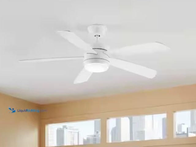 Lot 49-5574278 - Hampton Bay
Averly 52 in. Indoor Matte White Ceiling Fan with Adjustable White Integrated LED with ...