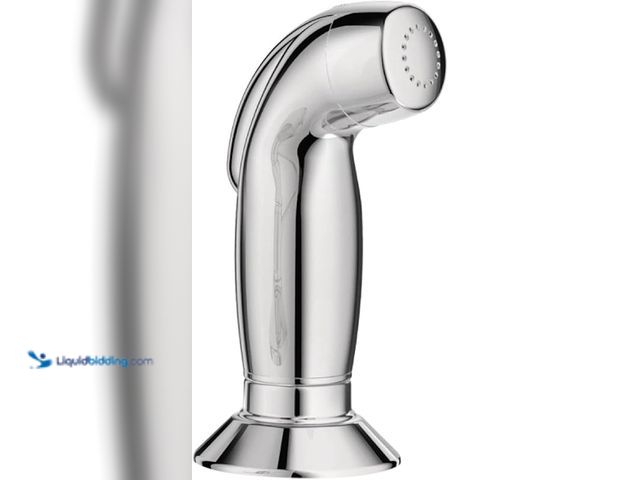 Lot 49-5454245 - Moen Universal Chrome Kitchen Replacement Side Sprayer, for Use with Kitchen Sink Faucets, 179108 It...
