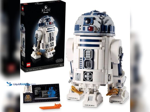 Lot 49-5445516 - LEGO Star Wars R2-D2 Building Set - Collectible Toy for Adults, Ages 18+ - Display for Room or Offic...