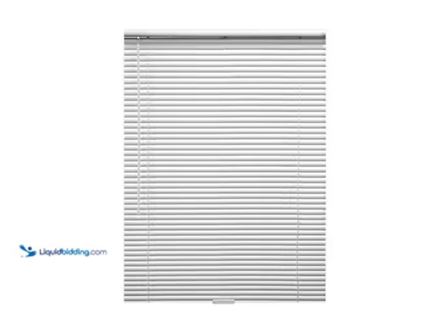 Lot 49-2000099 - StyleWell 1 in. Deluxe Vinyl Blind, Room Darkening, 58" x 72", White, Model # 10793478391868, Unused...