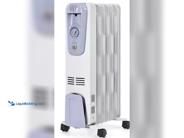 Lot 49-5490214 - Clihome
1500W Electric Oil Filled Radiant Space Heater Portable Mini Quiet Radiator Heater with Adj...