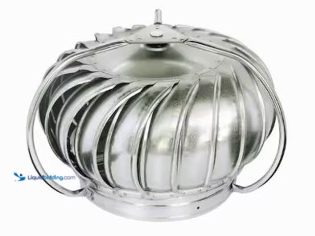 Lot 49-5436735 - Master Flow 12 in. Galvanized Externally Braced Replacement Turbine Head. Model # GT12E. Slightly us...