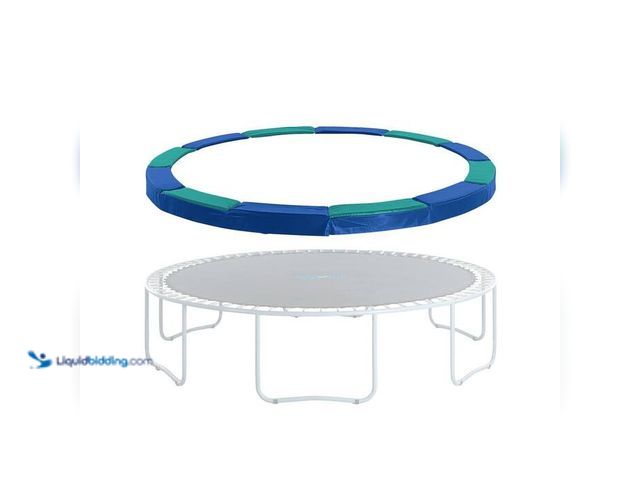 Lot 49-2021738 - Upper Bounce Machrus Upper Bounce Trampoline Replacement Safety Pad for 14 ft. Round Trampoline Fram...