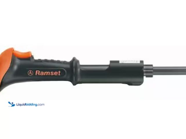 Lot 49-3615931 - Ramset TriggerShot 0.22 Caliber Powder Actuated Tool, Model # 40066, Slightly used, Scuffs/scratches...