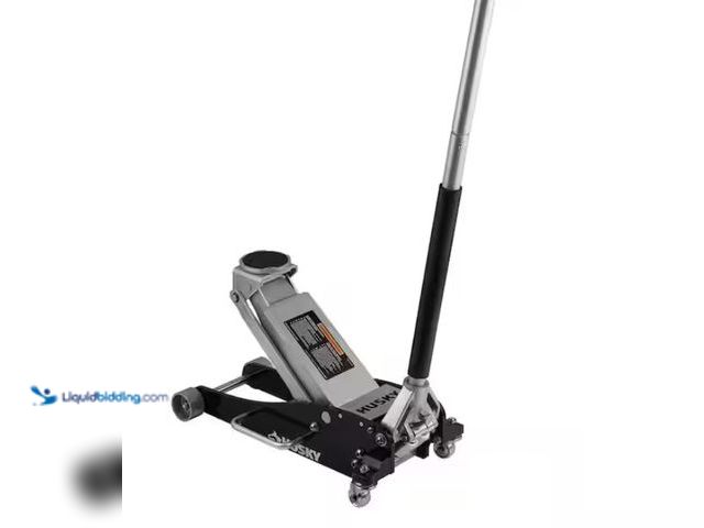 Lot 49-1550372 - Husky 3-Ton Aluminum/Steel Floor Jack, Model # HPL4751, Unused.  Ref#AHDPA1023