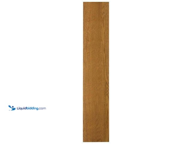 Lot 49-5414856 - HAMPTON BAY 6 in. W x 30 in. H Cabinet Filler in Medium Oak. Model: KAFS630X-MO. unused