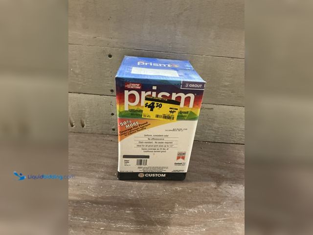 Lot 49-3527477 - Prism #19 Pewter 17 Lb. Grout - Custom Building Products Unused