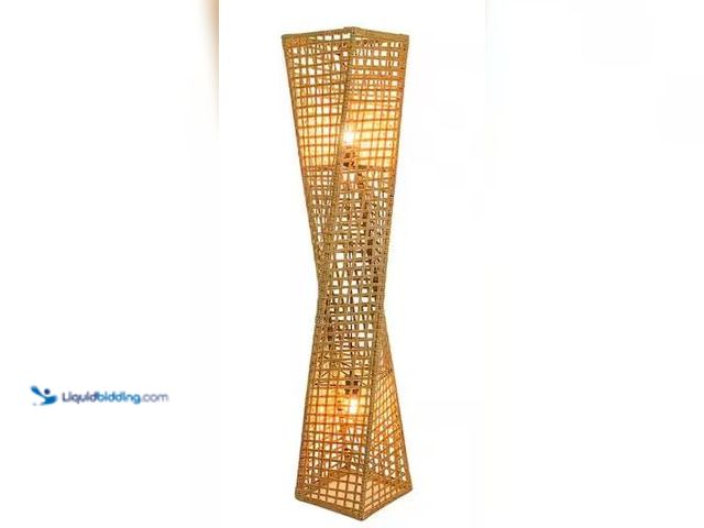 Lot 49-5486466 - ARTIVA
Phuket 51 in. 2-Light Rattan Unique Handcrafted Twist Floor Lamp Internet # 314930833
Model...
