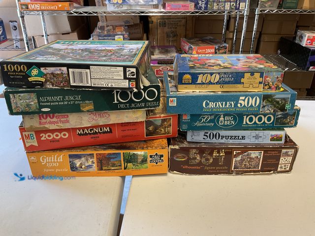 Lot 49-1977895 - Other LOT OF 10 VINTAGE PRE-OWNED PUZZLES APPEAR TO BE COMPLETE BOUGHT FROM A LONG TIME COLLECTOR. I...